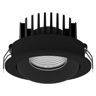 Nova Luce Spotlight <strong>Blade</strong>  Svart Ø 9 cm