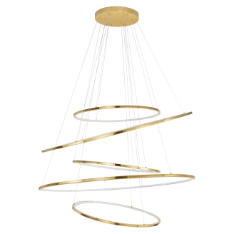 Nova Luce Hängande Lampa <strong>Nudos</strong>  Guld