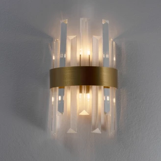 Nova Luce Vägglampa <strong>Crown</strong>  Guld