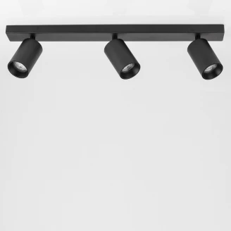 Nova Luce Spotlight <strong>Tod</strong>  Svart Trippel