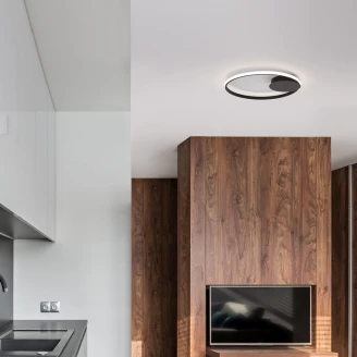 Nova Luce Taklampa Fuline Svart