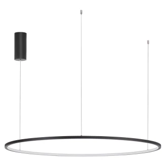 Nova Luce Hängande Lampa <strong>Tarquin</strong>  Svart Ø 100 cm