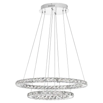Nova Luce Hängande Lampa <strong>Celine</strong>  Krom M