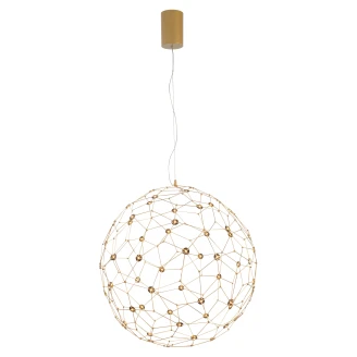 Nova Luce Hängande Lampa <strong>Sole</strong>  Guld