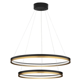Nova Luce Hängande Lampa <strong>Cantria</strong>  Svart, Guld