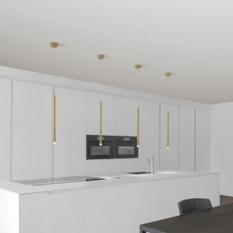 Nova Luce Hängande Lampa <strong>Trimle</strong>  Guld