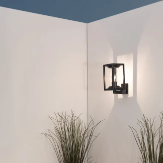 Nova Luce Vägglampa <strong>Loeve</strong>  Svart
