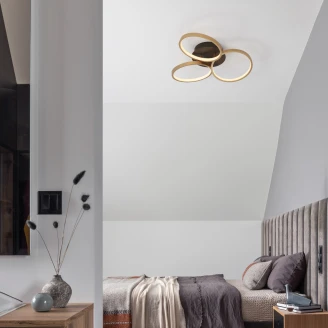 Nova Luce Taklampa <strong>Elize</strong>  Guld