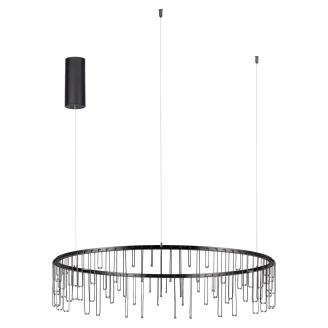 Nova Luce Hängande Lampa <strong>Stellar Alpha</strong>  Svart