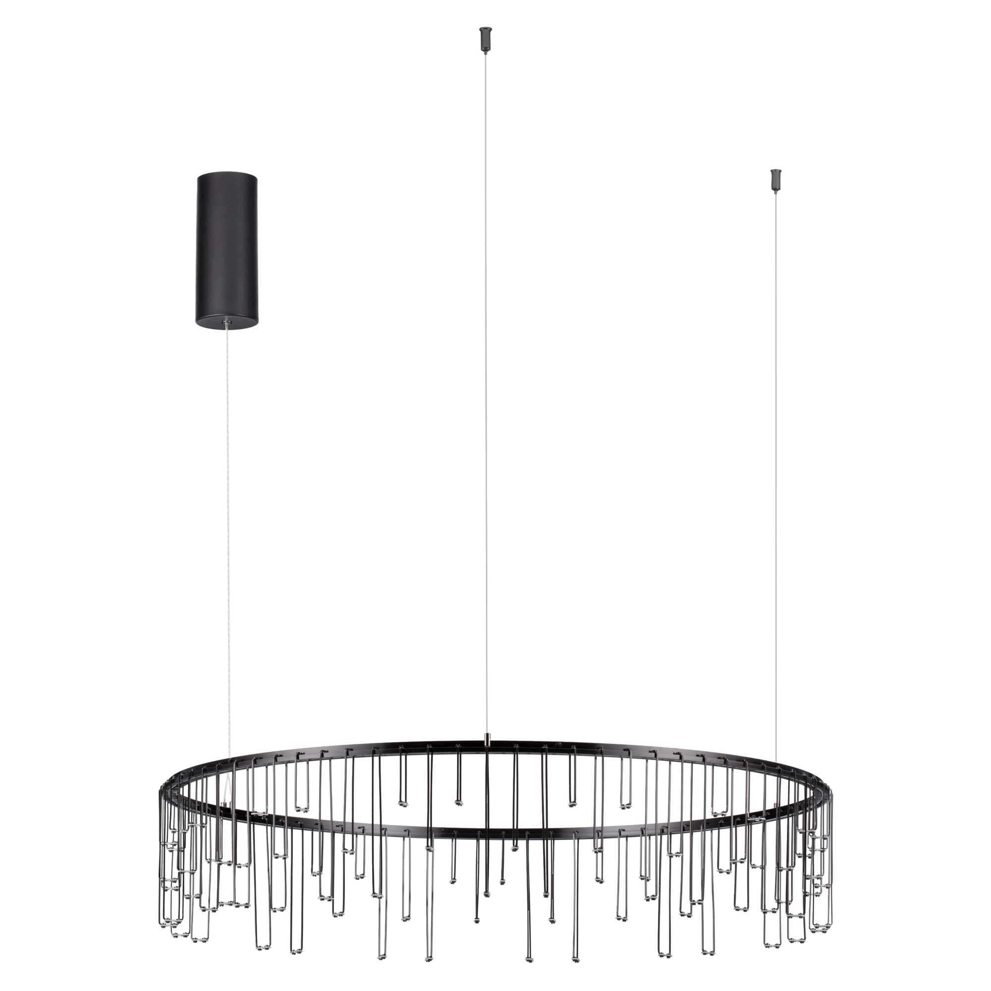 Nova Luce Hängande Lampa Stellar Alpha Svart