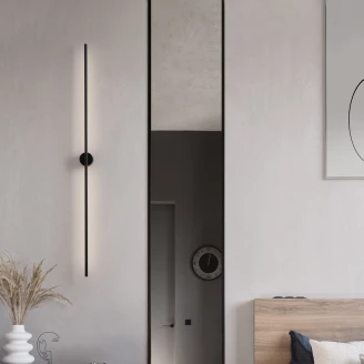 Nova Luce Vägglampa <strong>Aden Ny</strong>  Svart Typ 2 120 cm