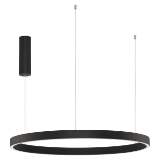 Nova Luce Hängande Lampa <strong>Elowen</strong>  Svart Ø 80 cm