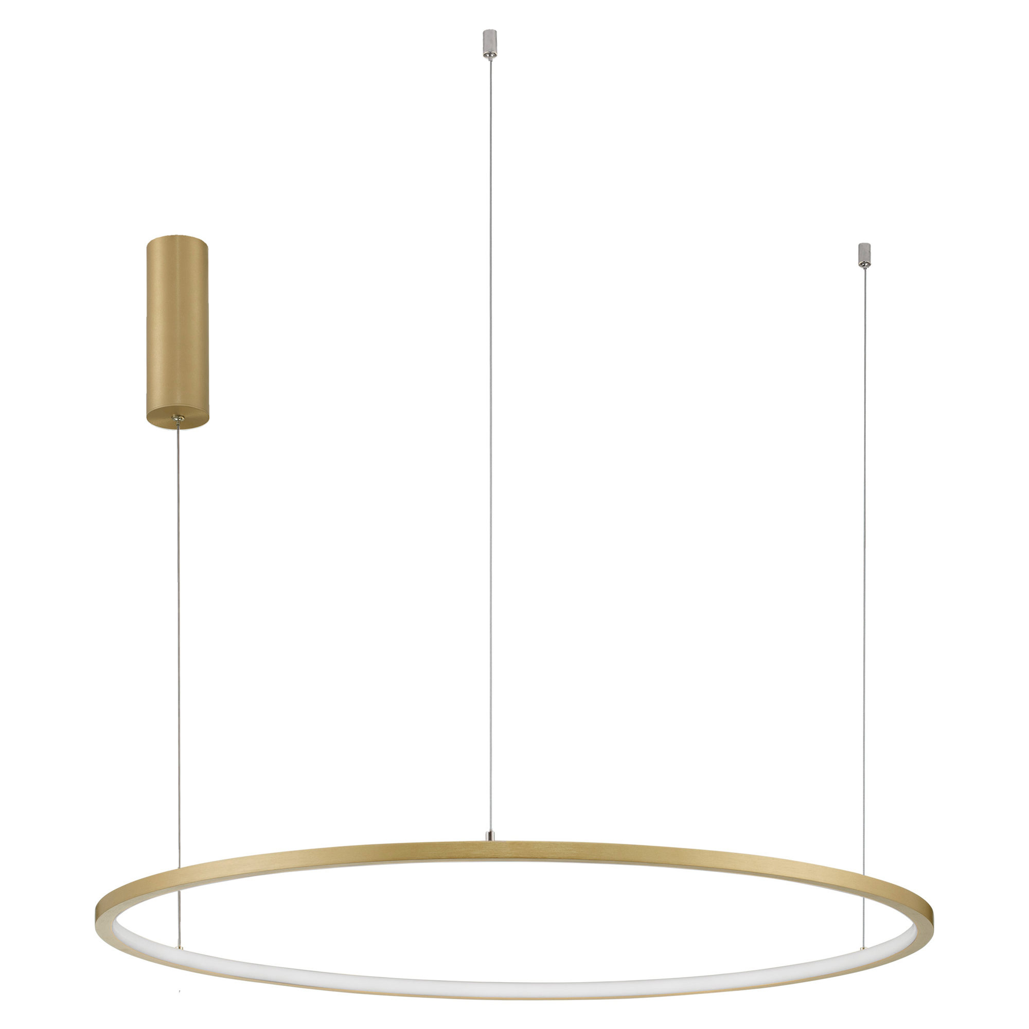 Nova Luce Hängande Lampa Tarquin Mässingsguld Ø 80 cm