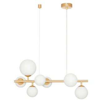 Nova Luce Hängande Lampa <strong>Odillia</strong>  Guld, Vit