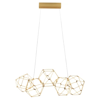 Nova Luce Hängande Lampa <strong>Nebula Beta</strong>  Guld M