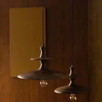 Dutchbone Hängande Lampa L <strong>Cath</strong>  Valnöt
