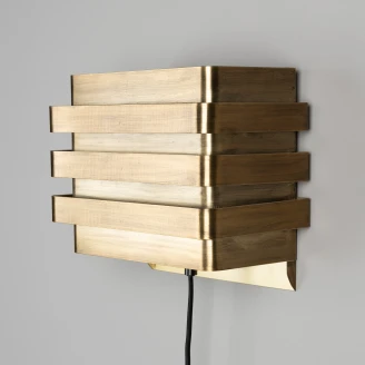 Dutchbone Vägglampa <strong>Dumont</strong>  Guld