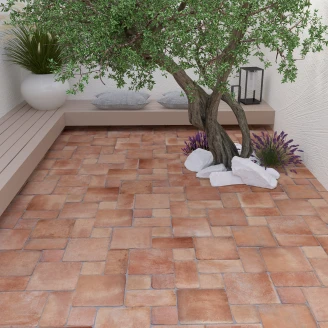 Klinker <strong>Rustierra Modular</strong>  Röd Matt 15x15 cm