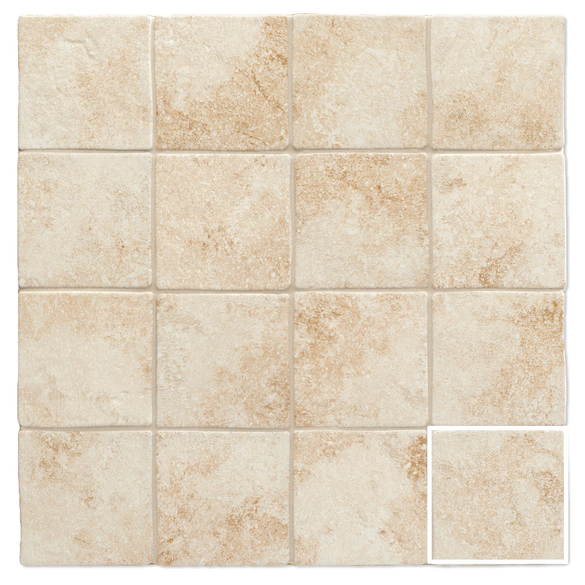 Natucer Klinker Petra Cream Matt 12x12 cm