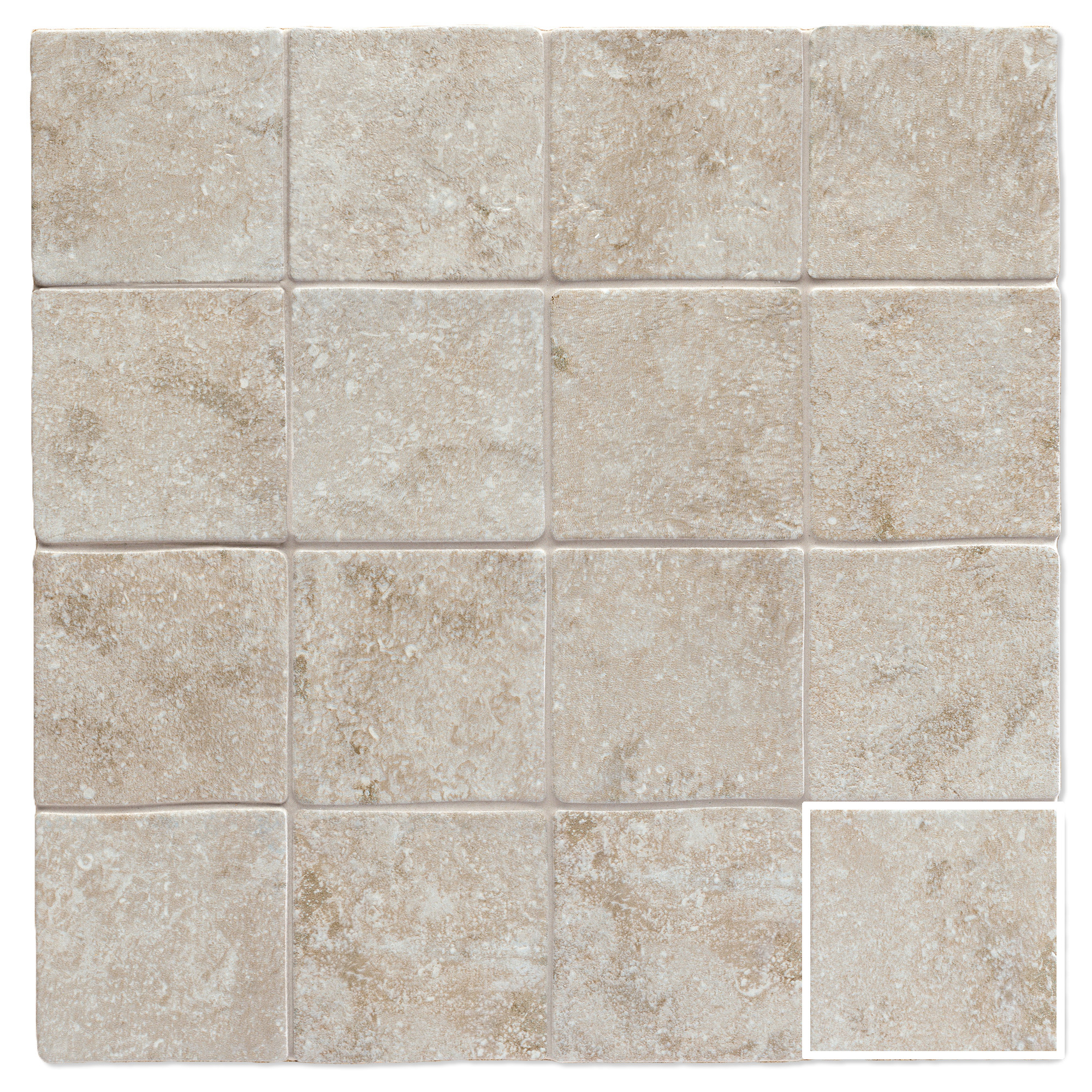 Natucer Klinker Petra Fossil Matt 12x12 cm