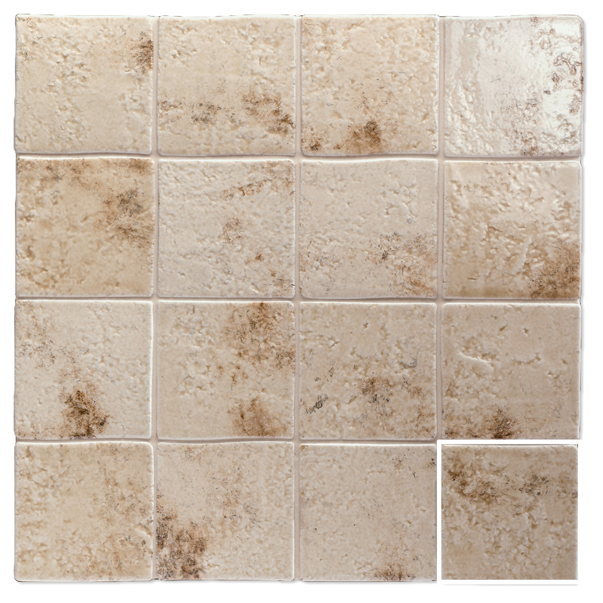 Natucer Klinker Mediterranea Corfu Blank 12x12 cm