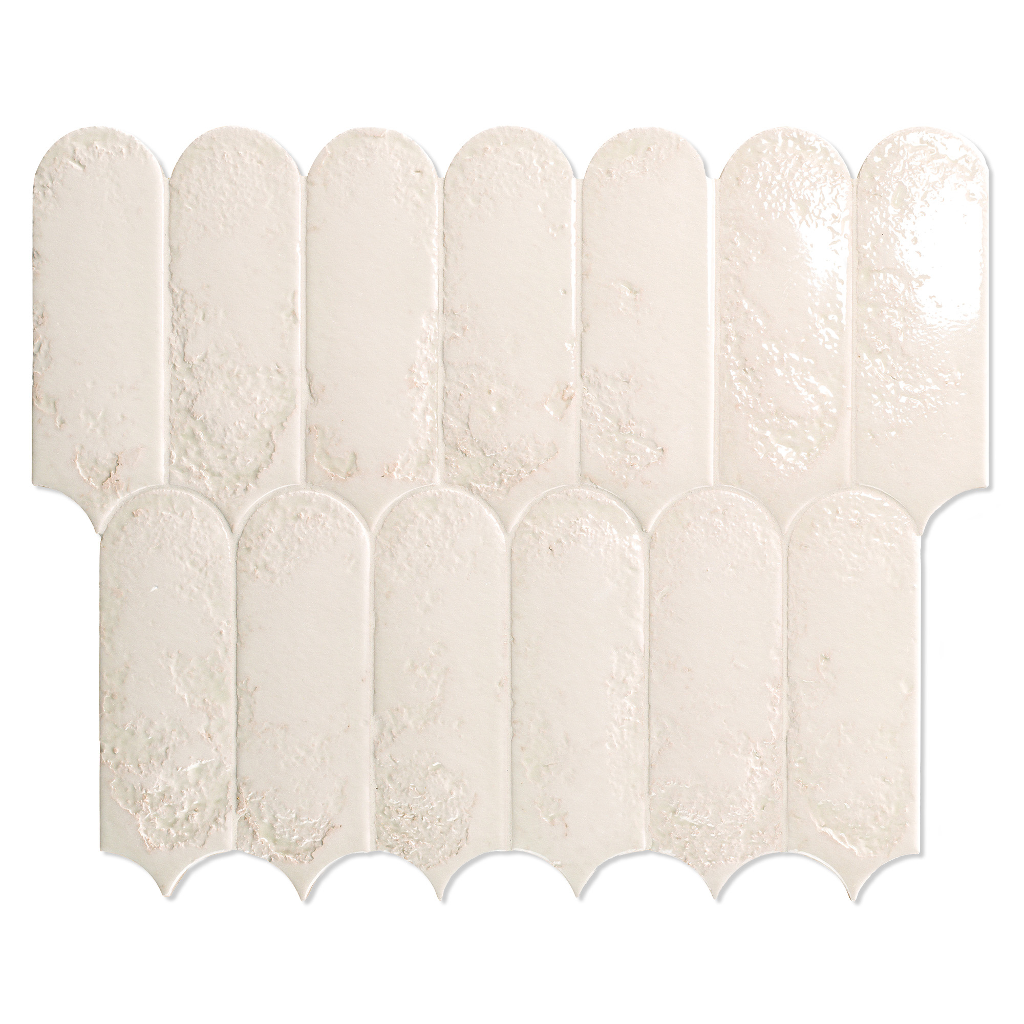 Natucer Kakel Palmetto Beige Blank 7x20 cm