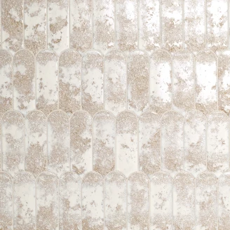 Natucer Kakel <strong>Palmetto</strong>  Antique Pearl-Blank 7x20 cm