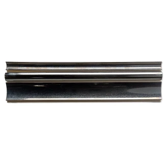 Natucer Kakel Techno Mörkgrå Blank-Relief 10x40 cm