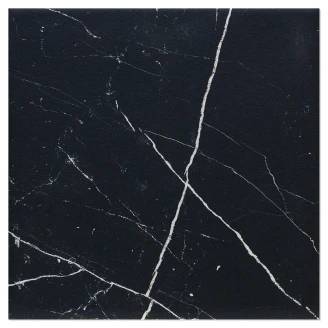 Marmor Klinker <strong>Palazzo</strong>  Svart Matt 23x23 cm