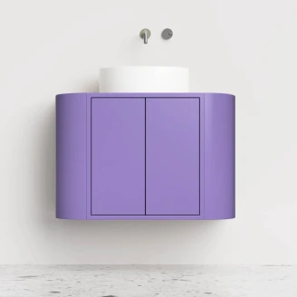 Desiva Tvättställsskåp <strong>Alba 01</strong>  Violett 80x45 cm