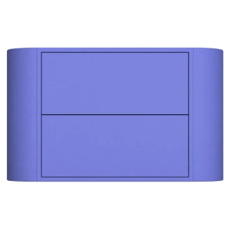 Desiva Tvättställsskåp <strong>Viala</strong>  Ljus Koboltblå 90x45 cm