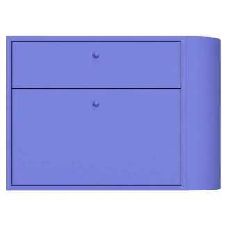 Desiva Tvättställsskåp <strong>Nigel</strong>  Ljus Koboltblå 65x40 cm