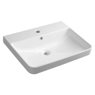 Tvättställ <strong>Isara</strong>  Vit Blank 60x48 cm