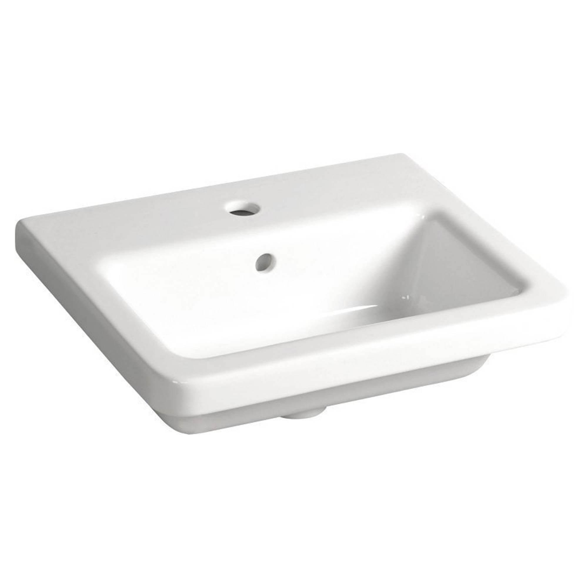 Tvättställ Orrin Vit Blank 50x40 cm