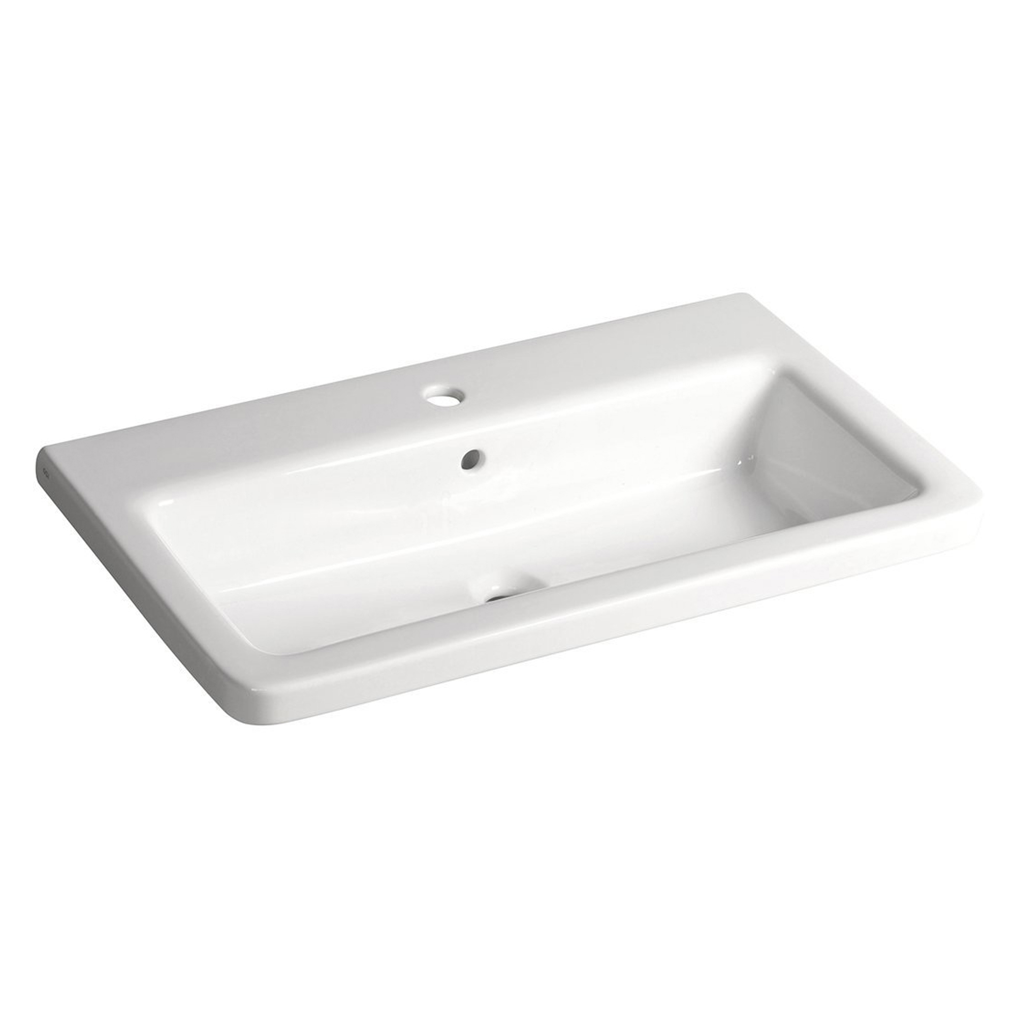 Tvättställ Orrin Vit Blank 80x45 cm