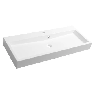 Tvättställ <strong>Mirelle</strong>  Vit Blank 100x42 cm