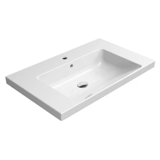 Tvättställ <strong>Serava</strong>  Vit Blank 80x50 cm