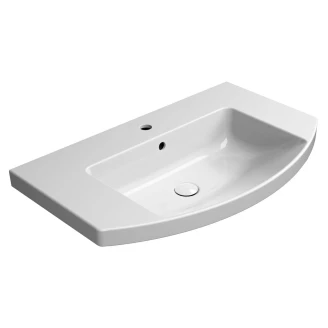 Tvättställ <strong>Serava</strong>  Oval Vit Blank 80x50 cm