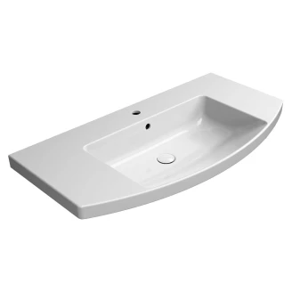 Tvättställ <strong>Serava</strong>  Oval Vit Blank 100x52 cm