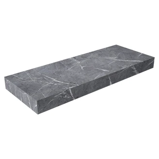 Bänkskiva <strong>Elmstone</strong>  Mörkgrå Marmor Matt 120 cm