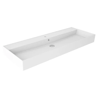 Tvättställ <strong>Mira</strong>  Vit Blank 120 cm