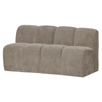 Woood Soffa <strong>Mojo</strong>  Mörk Sand 164 cm