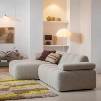 Woood Soffa Vänster <strong>Mojo</strong>  Beige 285 cm