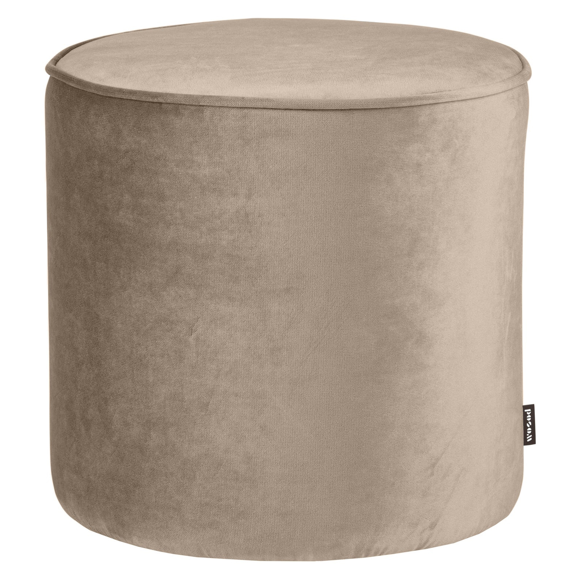 Woood Sittpuff Sara Hög Beige