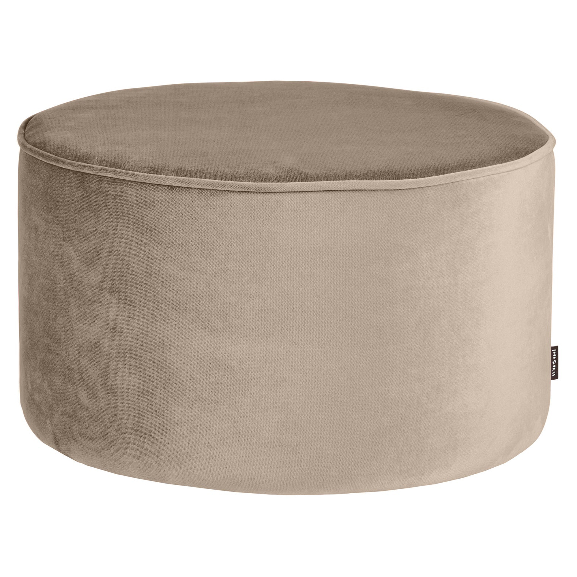 Woood Sittpuff Sara Låg Beige