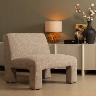 Woood Fåtölj <strong>Lavid</strong>  Beige