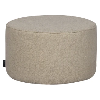 Woood Sittpuff Låg <strong>Sara</strong>  Vit