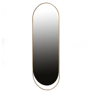 Woood Spegel Oval XL <strong>Sanou</strong>  Antik Mässing