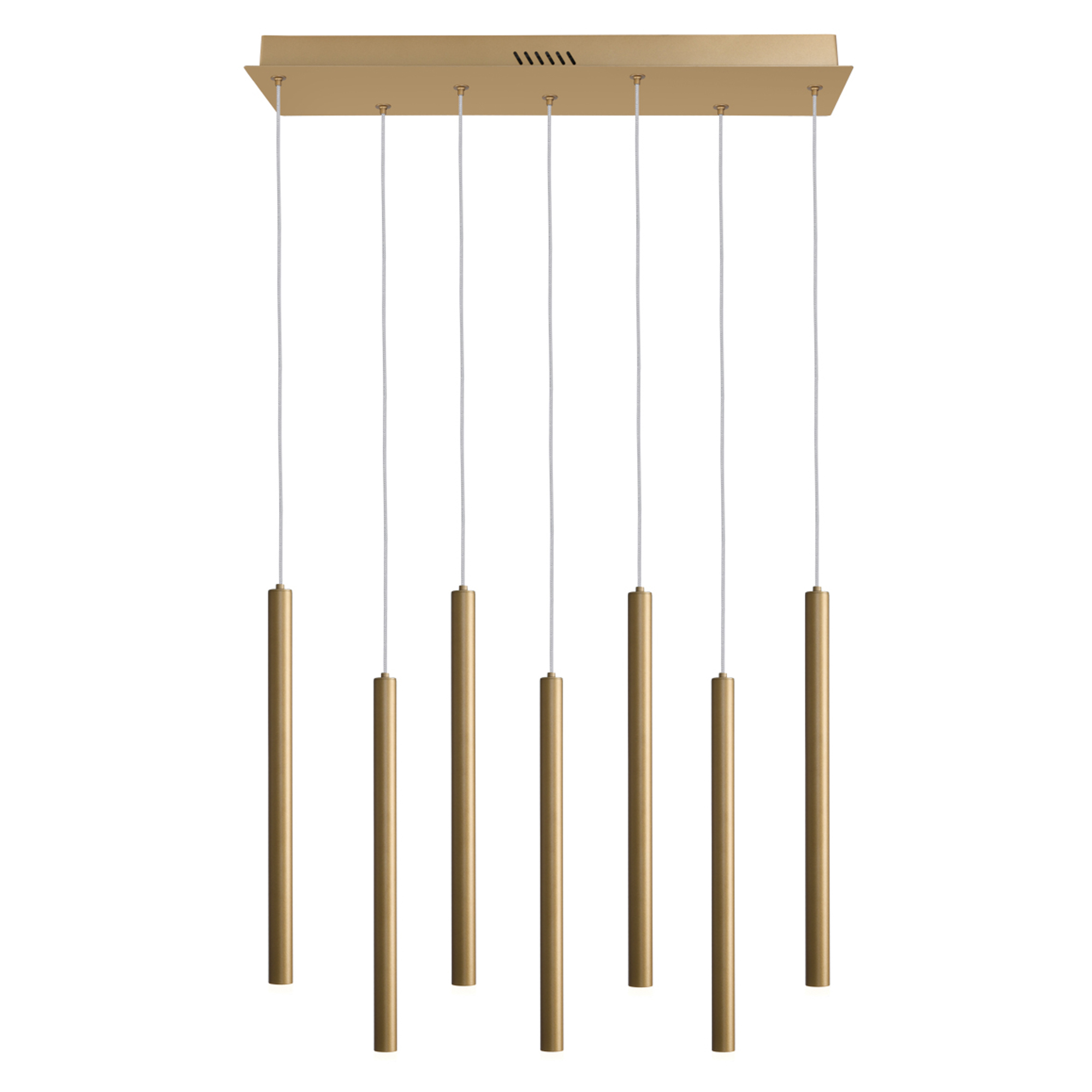 Hängande Lampa Tavaria Hepta Tavaria Guld Matt