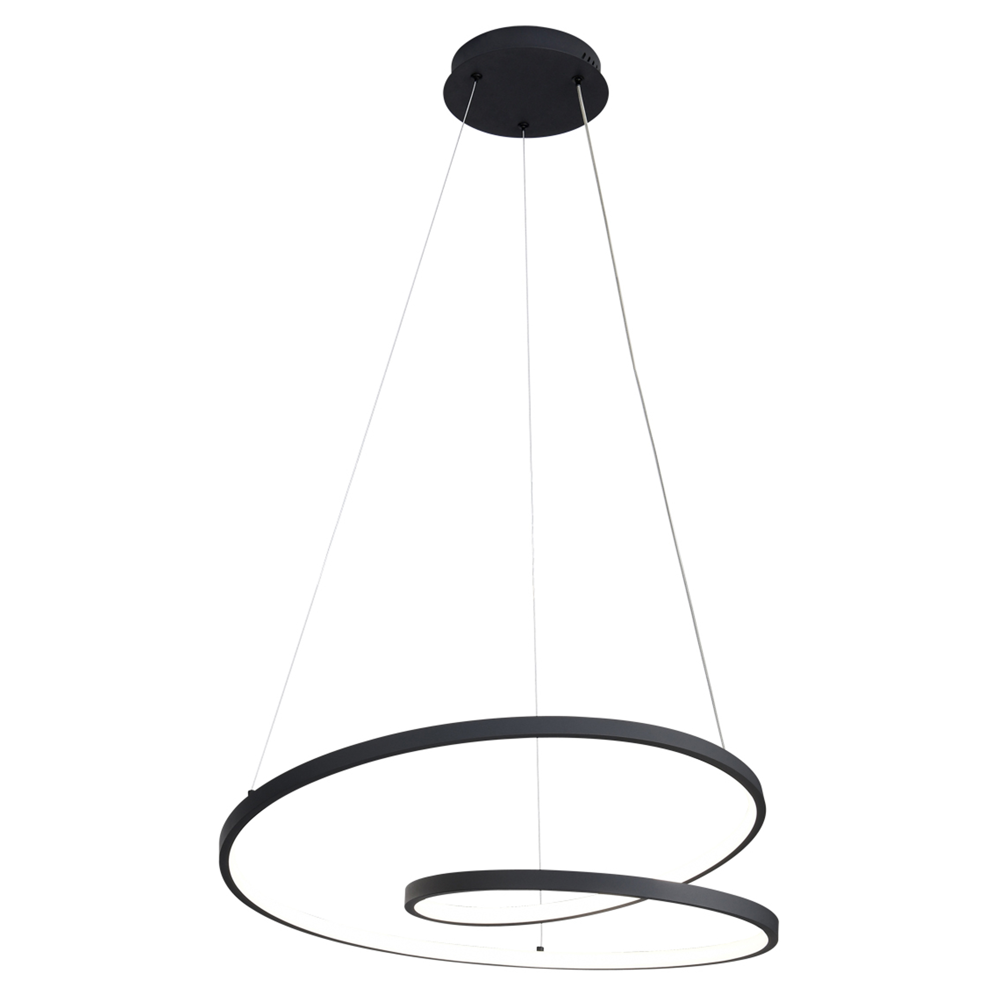Hängande Lampa Kelvix Svart Matt